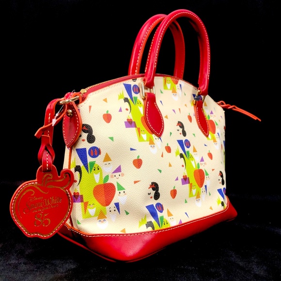 Disney Dooney & Bourke Snow White & the Seven Dwarfs 85th Anniversary Satchel B - Picture 4 of 6